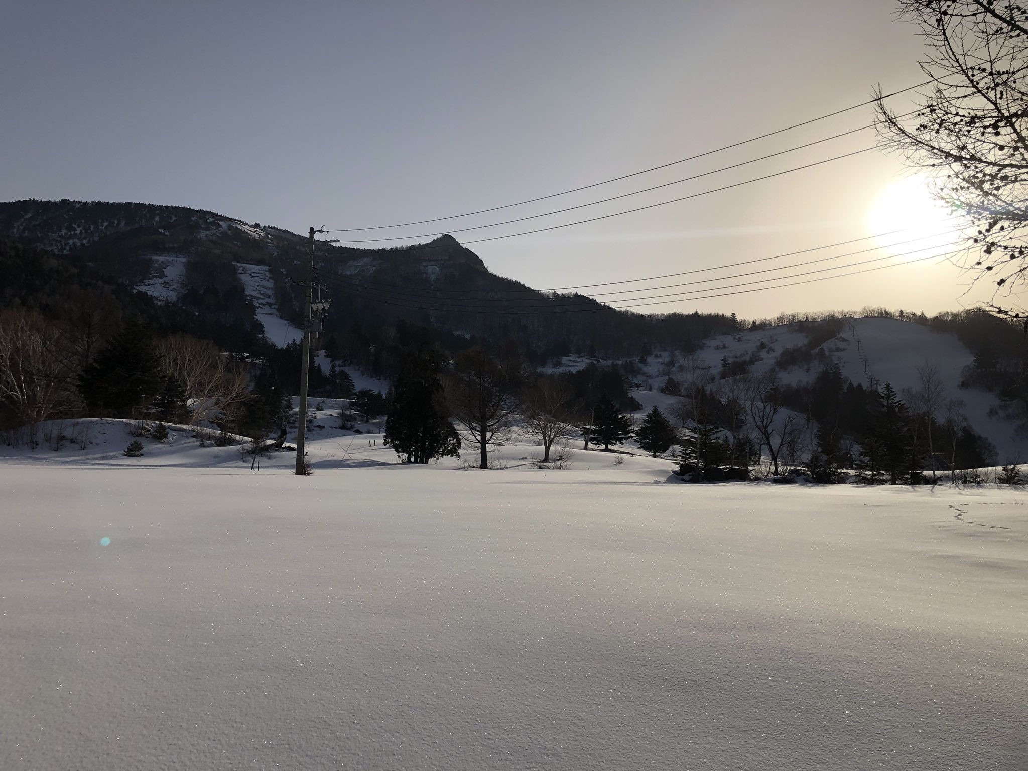 スラックラインパーク（冬季）3