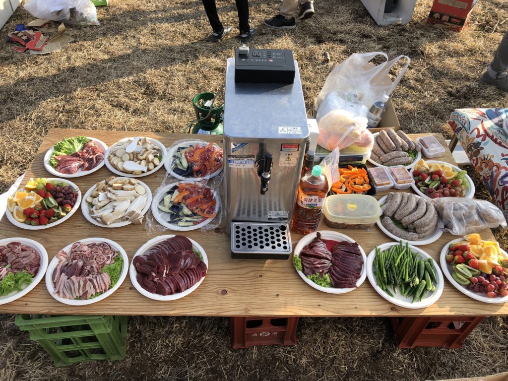 日帰りバーベキュー